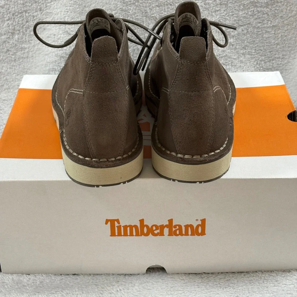 Timberland Westmore Mid Lace Chukka Boot Canteen Olive Brown Suede Mens 13